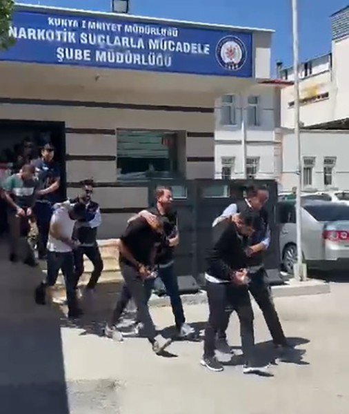 Konya’da Uyuşturucu Operasyonu: 14 Tutuklama