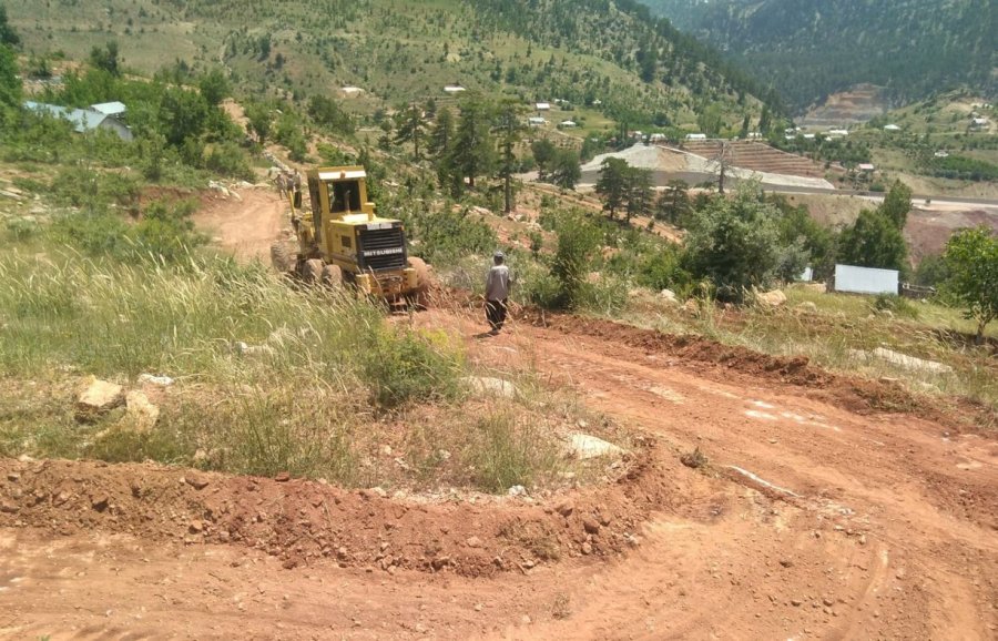 Yayla Yollarında Yoğun Mesai