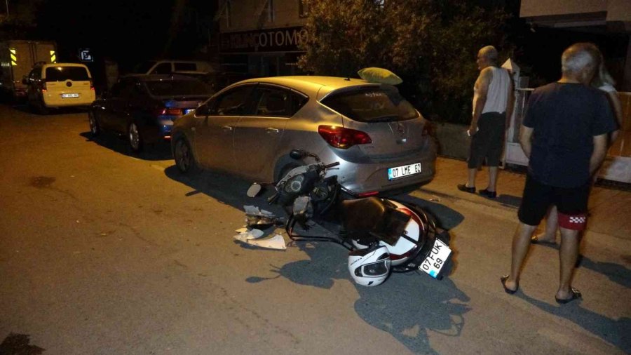 Kazaya Karışan Motosikletteki Yolcu Kadın: “çok Temiz Düştük, Vallahi İyi Düştük”