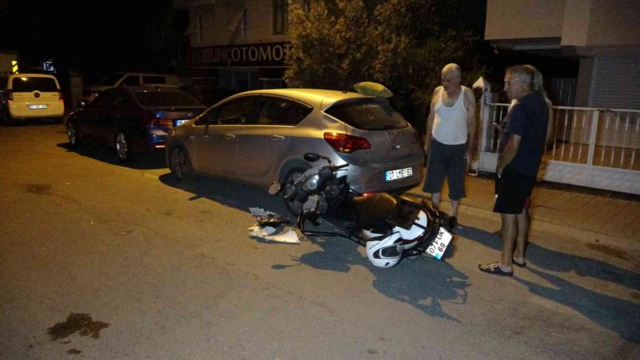 Kazaya Karışan Motosikletteki Yolcu Kadın: “çok Temiz Düştük, Vallahi İyi Düştük”