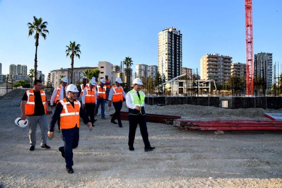 Vali Pehlivan, Müftülük Yerleşkesinde İncelemelerde Bulundu
