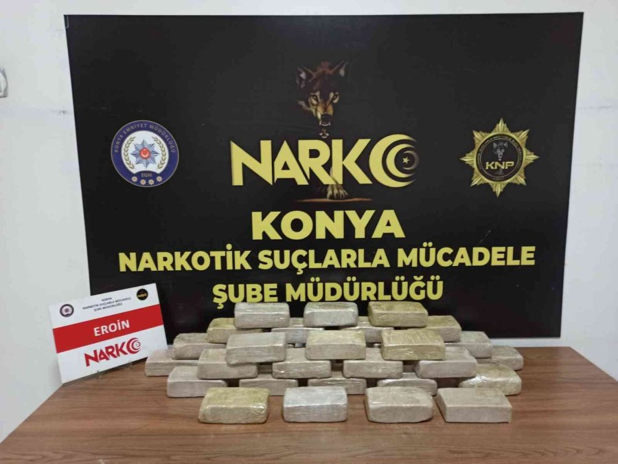 Konya’da Uyuşturucu Operasyonu: 14 Tutuklama