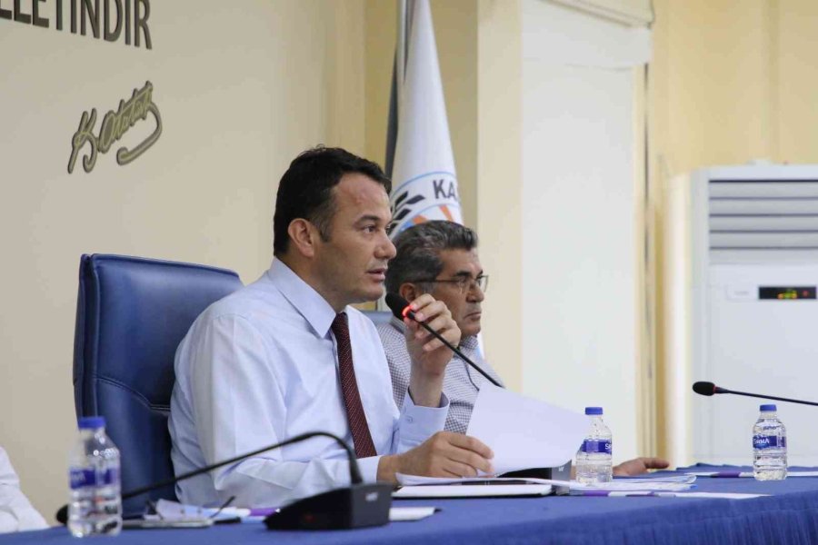 Kaş Belediyesi Meclisi Temmuz Ayı Toplantısı Yapıldı