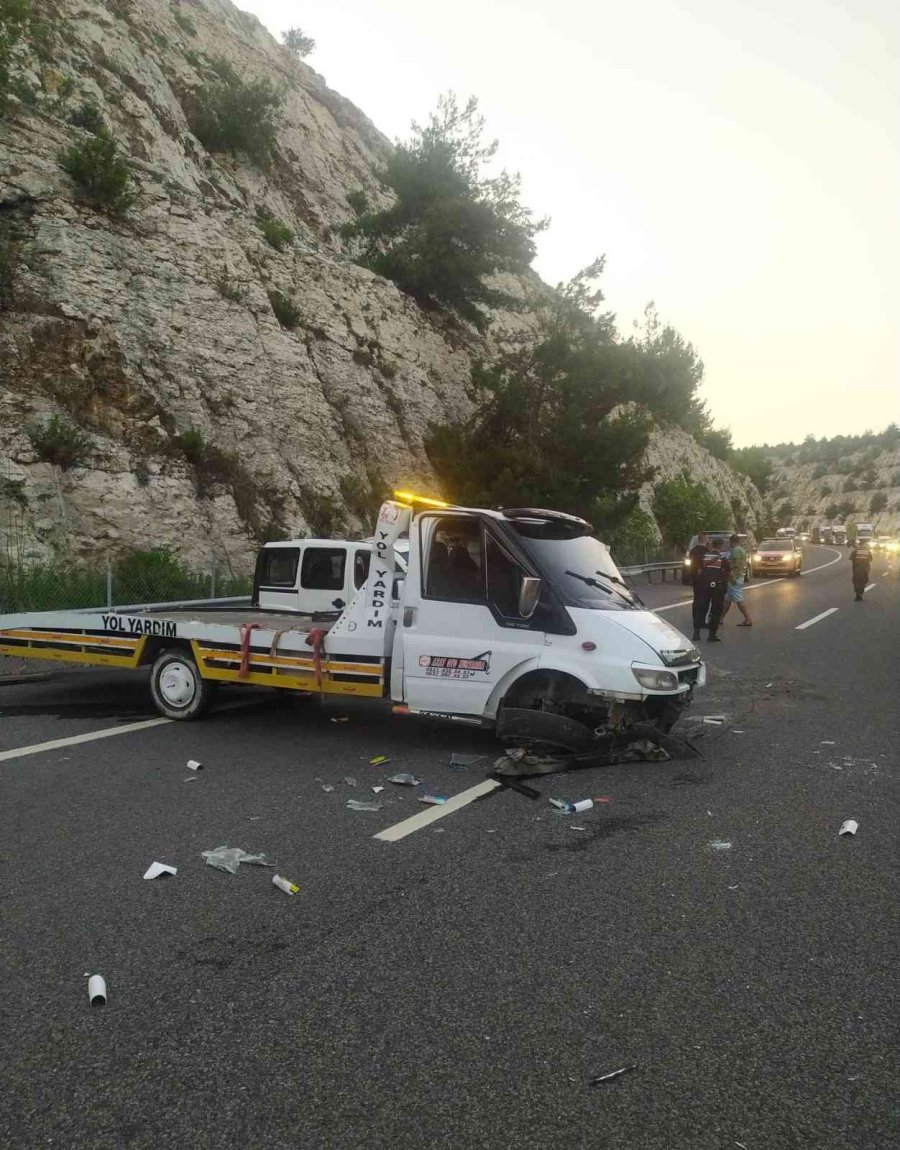 Tarsus’ta İki Kazada 1 Kişi Öldü, 7 Kişi Yaralandı