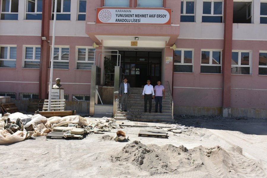 Karaman’da Okullar Yeni Eğitim-öğretime Yılına Hazırlanıyor