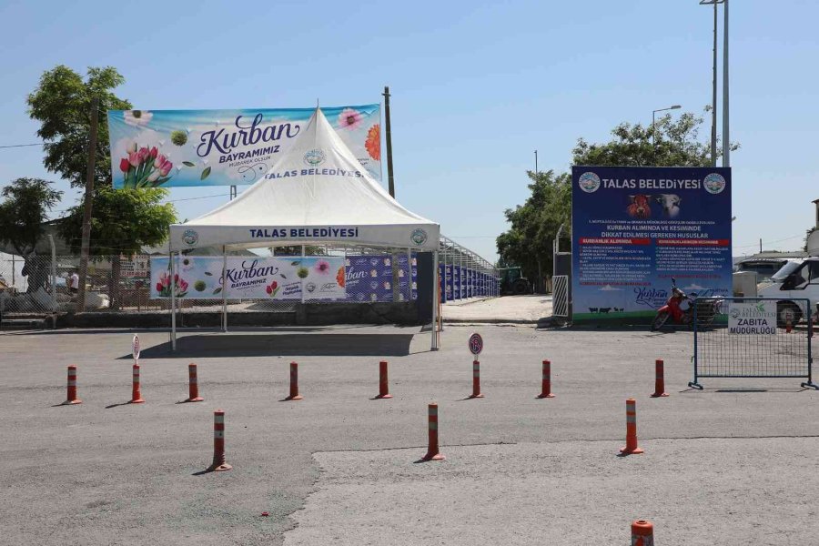 Talas’ın Kurban Pazarı’na Tam Not