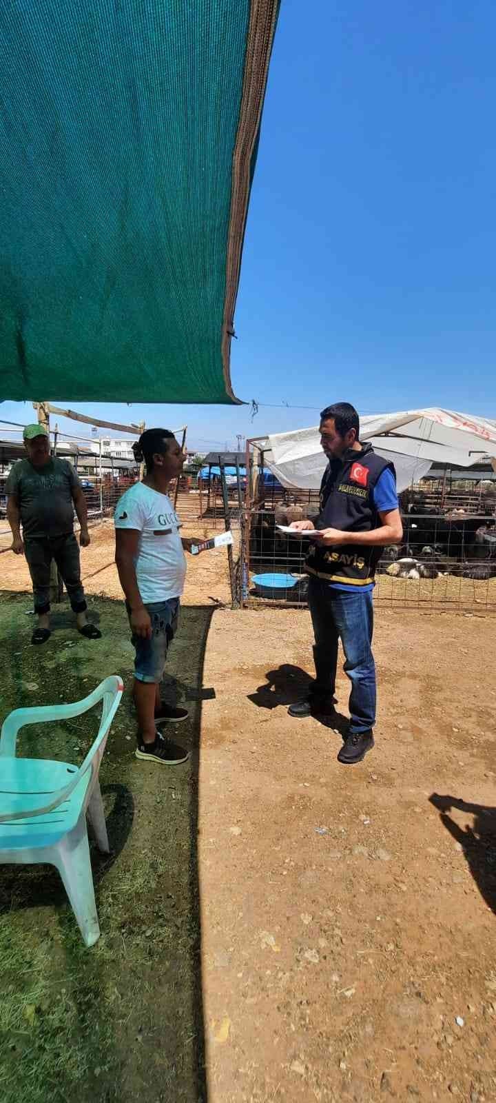 Kurban Pazarlarında Vatandaşlar Dolandırıcılığa Karşı Uyarıldı