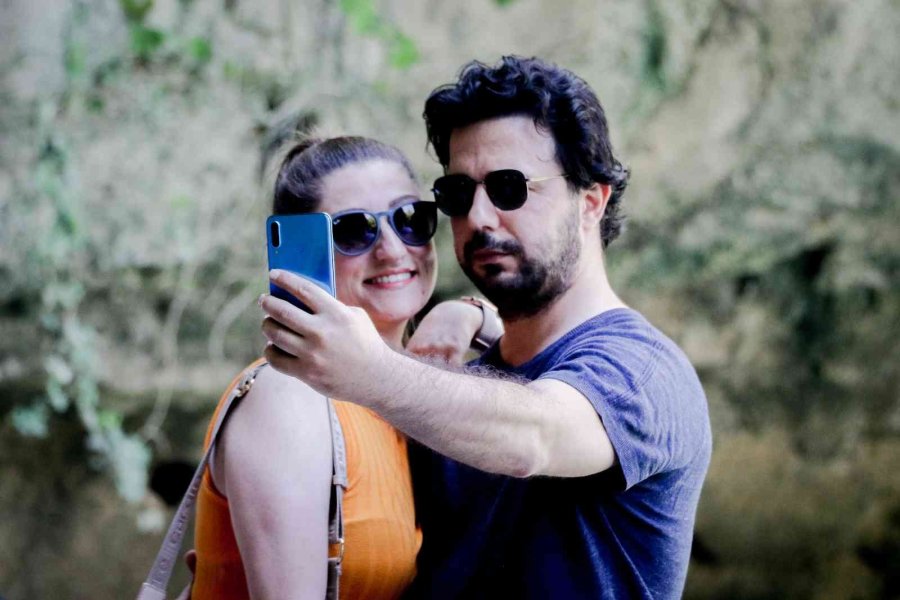 Su Debisi Yükselen Düden Şelalesi’ne Ziyaretçi Rekoru