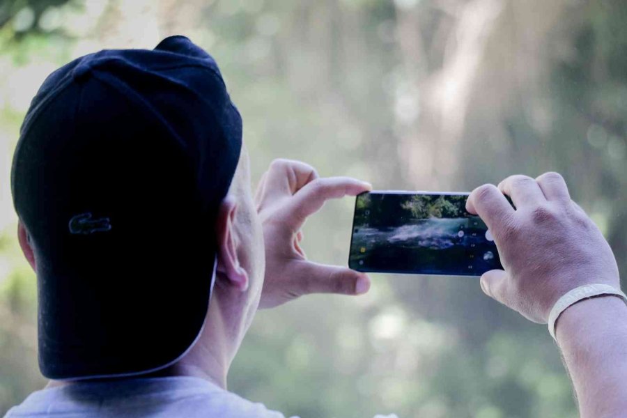 Su Debisi Yükselen Düden Şelalesi’ne Ziyaretçi Rekoru