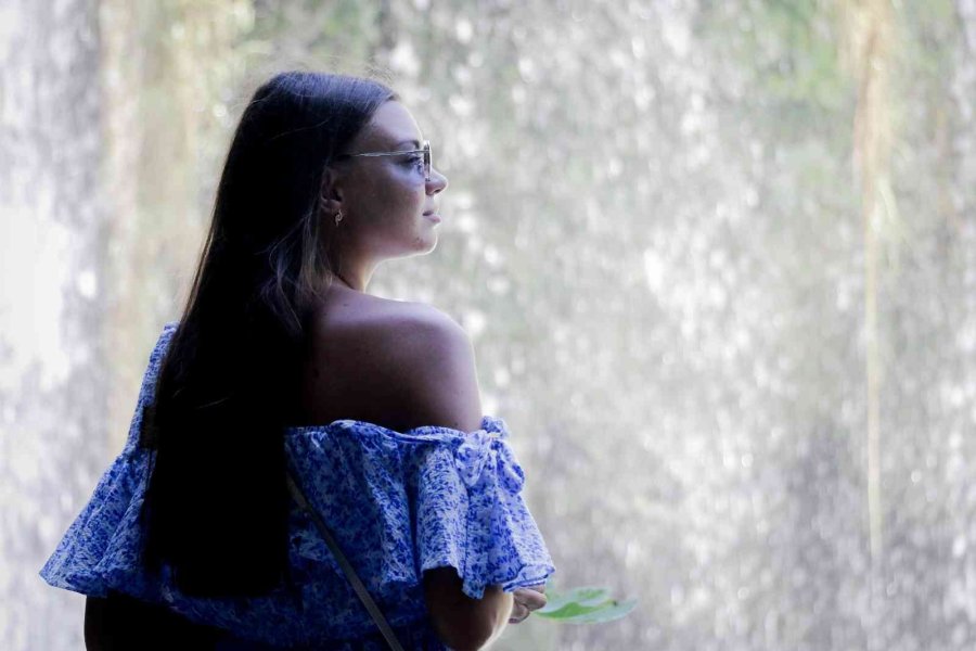 Su Debisi Yükselen Düden Şelalesi’ne Ziyaretçi Rekoru