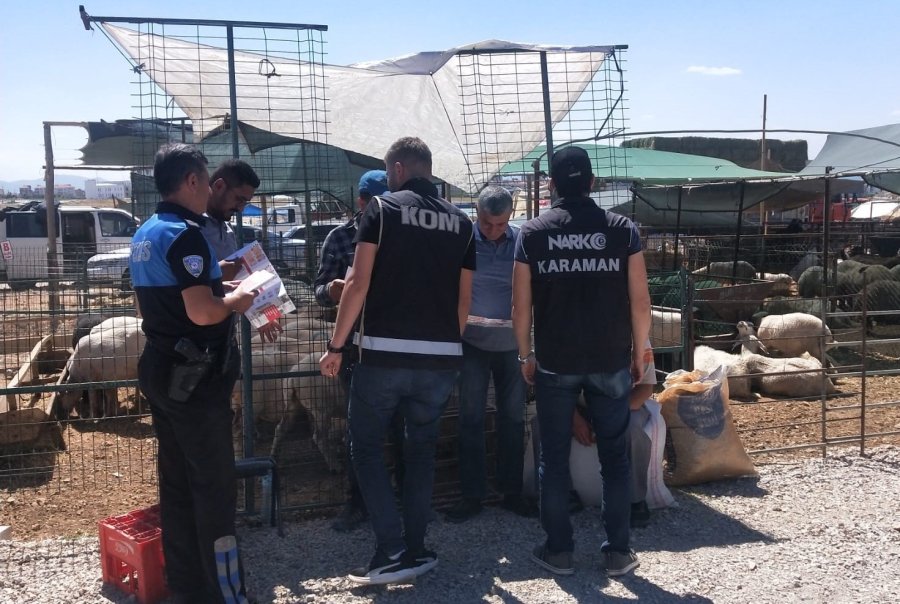 Karaman’da Kurban Pazarında Broşürlü Sahte Para Uyarısı