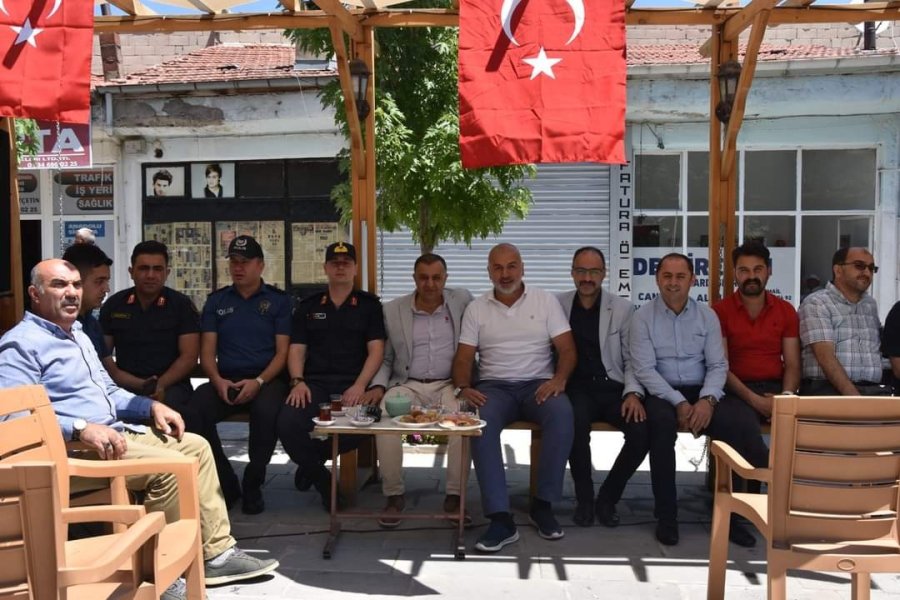 Tomarza’da Bayramlaşma Programı Düzenlendi