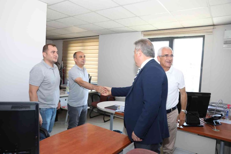 Başkan Palancıoğlu, Belediye Personelleriyle Bayramlaştı