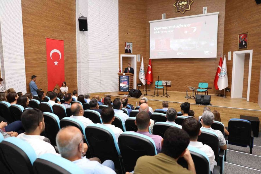 15 juillet Événement à l'occasion de la Journée de la démocratie et de l'unité nationale à Alkü