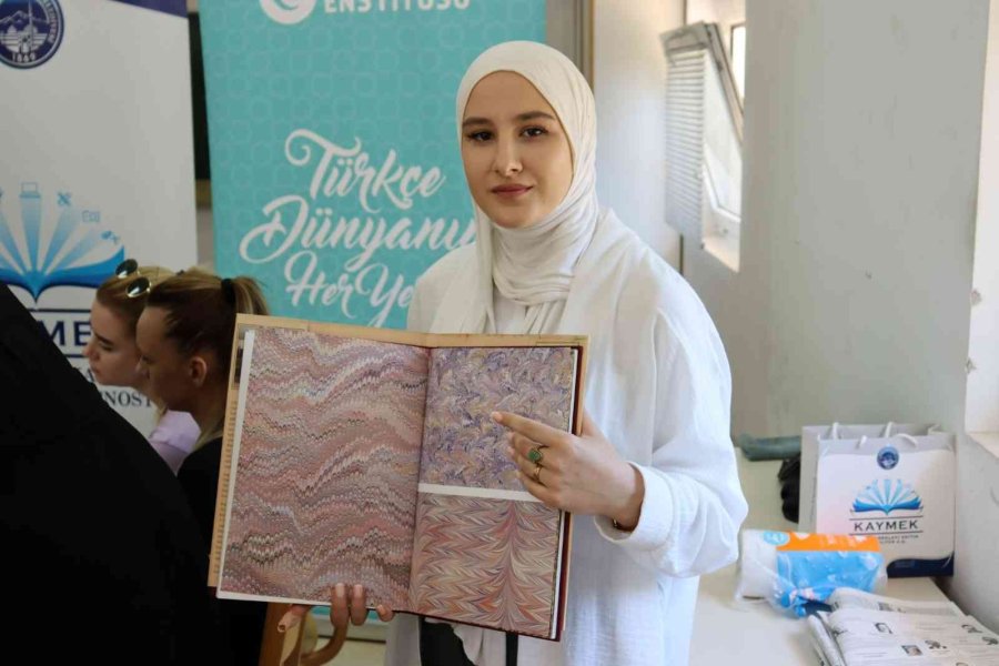 Kaymek’ten Kardeş Şehir Mostar’da Ebru Atölye Çalışması