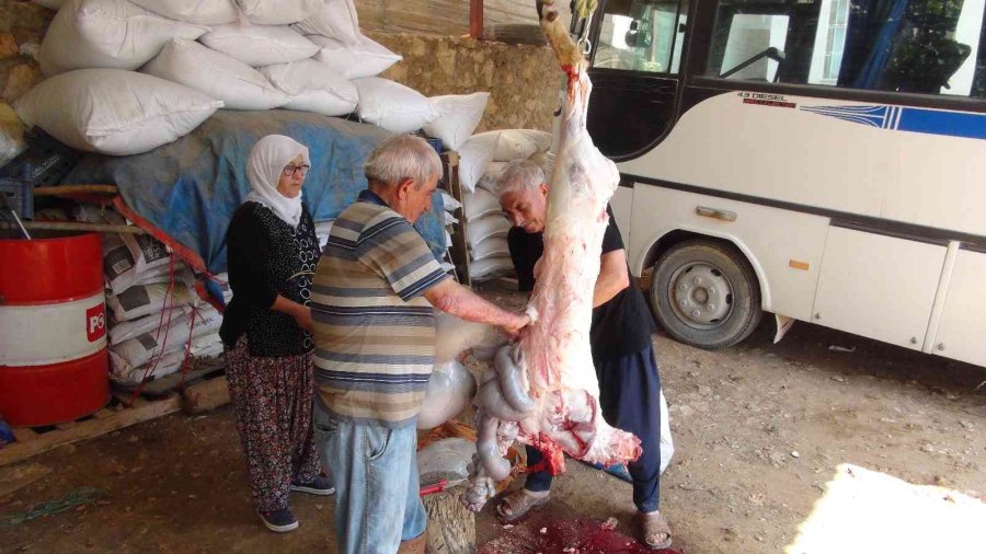 Bayramda Sahiller Boş Kaldı, Ruslar Denizin Tadını Çıkardı