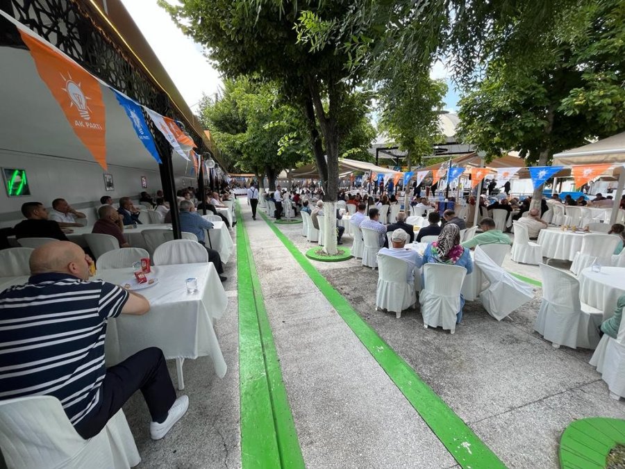 Ak Parti Bayramlaşma Programı’nın Gündemi ‘sel Felaketi’ Oldu