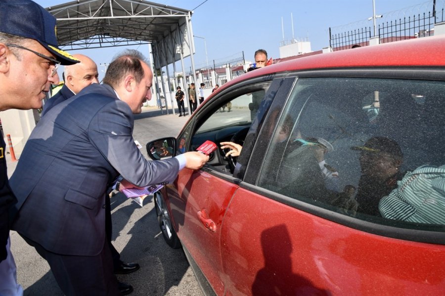 Vali Pehlivan Trafik Denetimlerine Katıldı