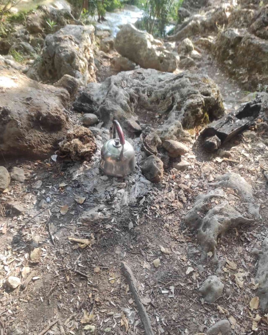 Antalya’da Ormanda Piknik Ateşi Yakanlara Jandarmadan Suçüstü