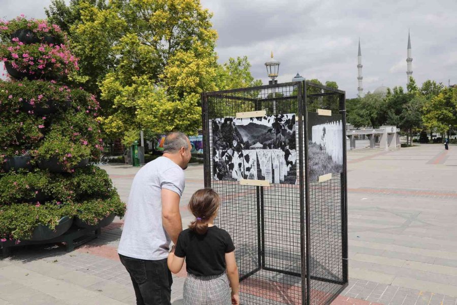 Konya’da Srebrenitsa Şehitleri Fotoğraf Sergisiyle Anıldı