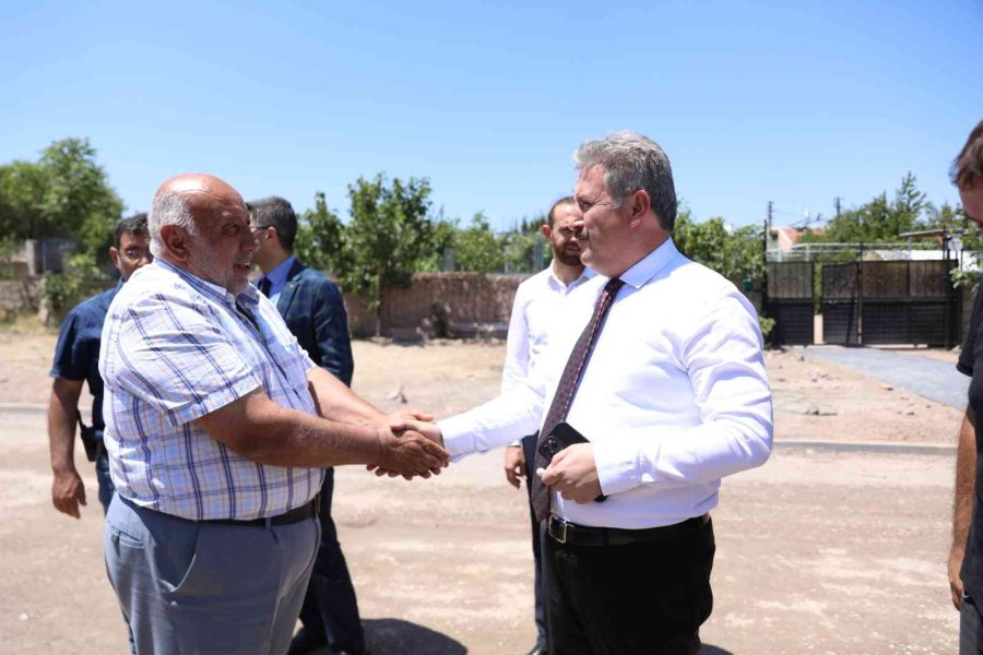 Başkan Palancıoğlu, Erenköy’deki Asfalt Çalışmalarını İnceledi