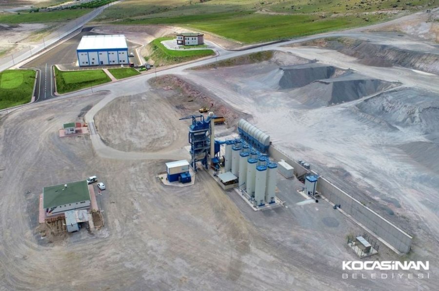 Kocasinan, En Yüksek Kapasiteye Sahip Asfalt Plenti İle Rekora Koşuyor