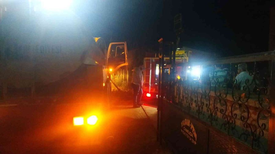 Hüyük’te Ahır Yangını