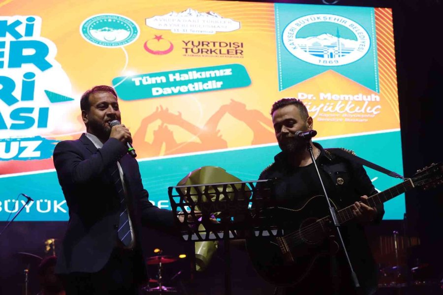 Avrupadaki Türkler Kayseri Buluşması Konserleri Devam Ediyor