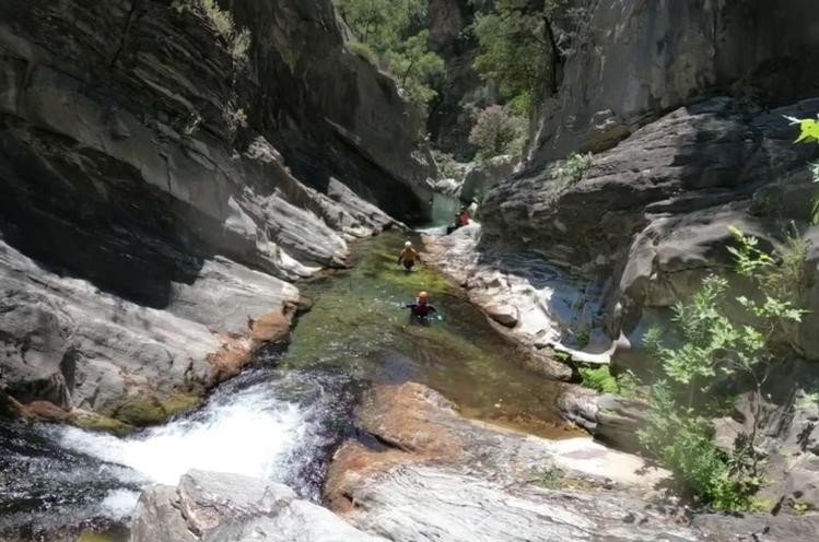 Kestel Kanyonu İlk Kez Geçildi