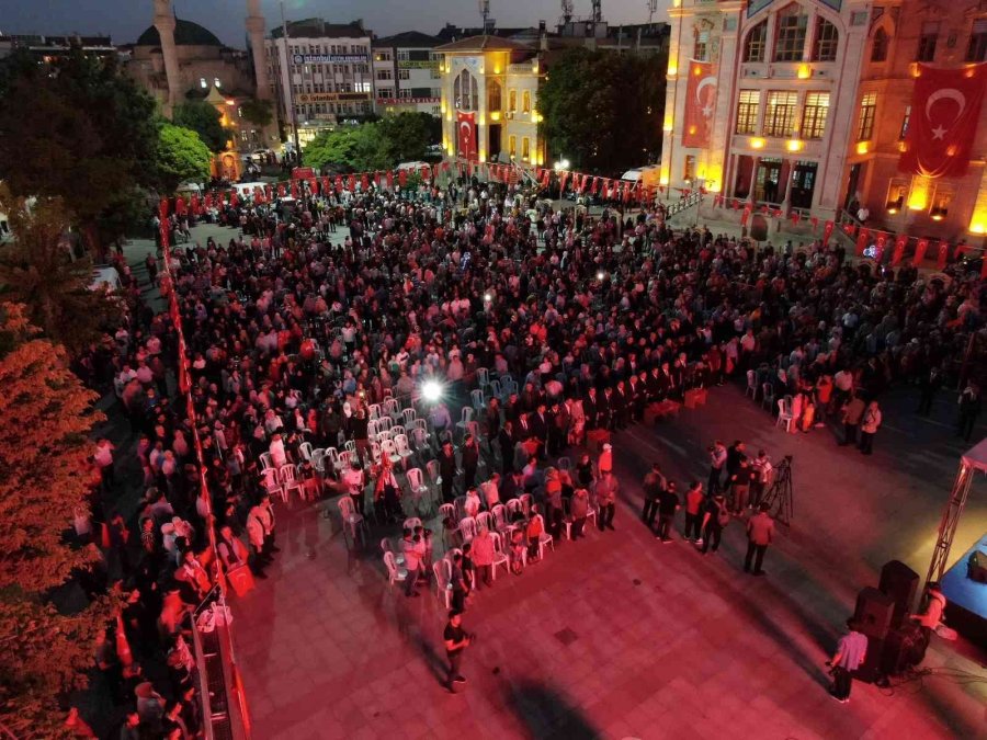Aksaray’da 15 Temmuz Demokrasi Ve Milli Birlik Günü Etkinliği