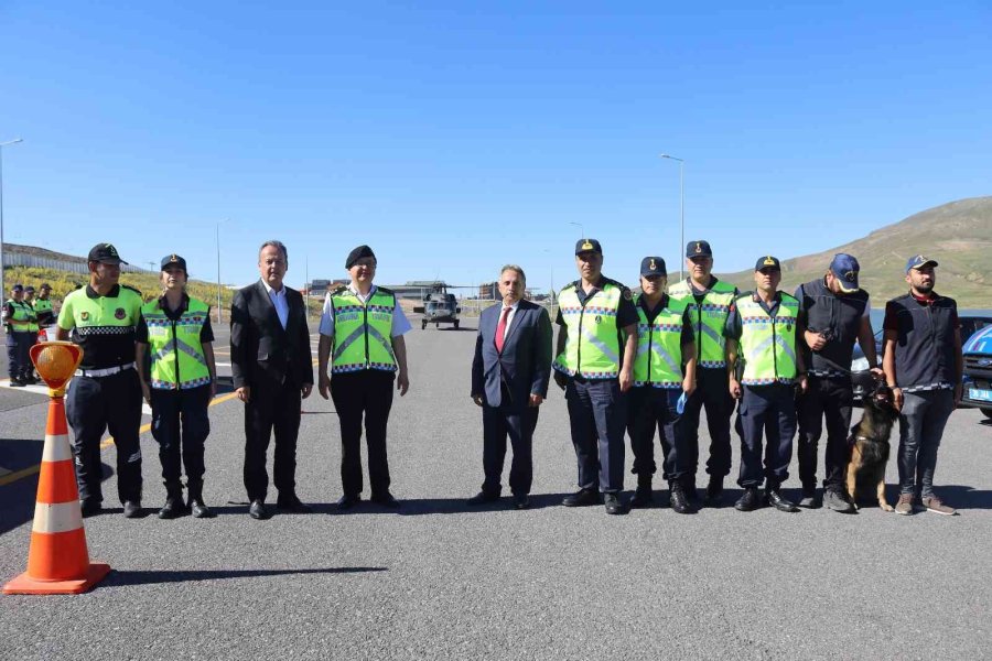 Helikopterli Trafik Denetimde 539 Araç Kontrol Edildi