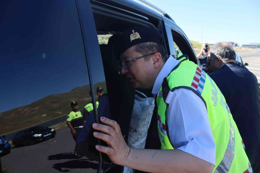 Helikopterli Trafik Denetimde 539 Araç Kontrol Edildi