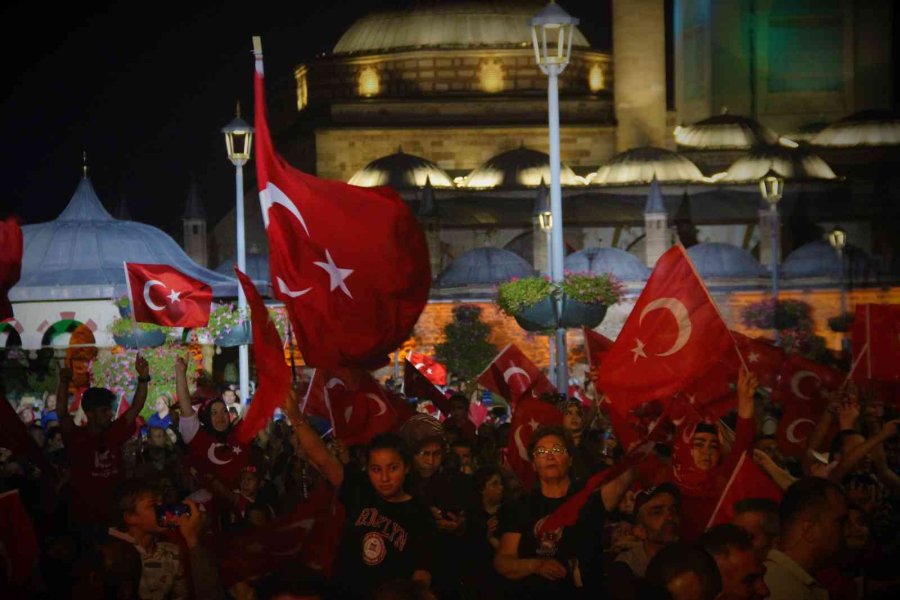 Konya’da 15 Temmuz Demokrasi Ve Milli Birlik Günü Etkinlikleri