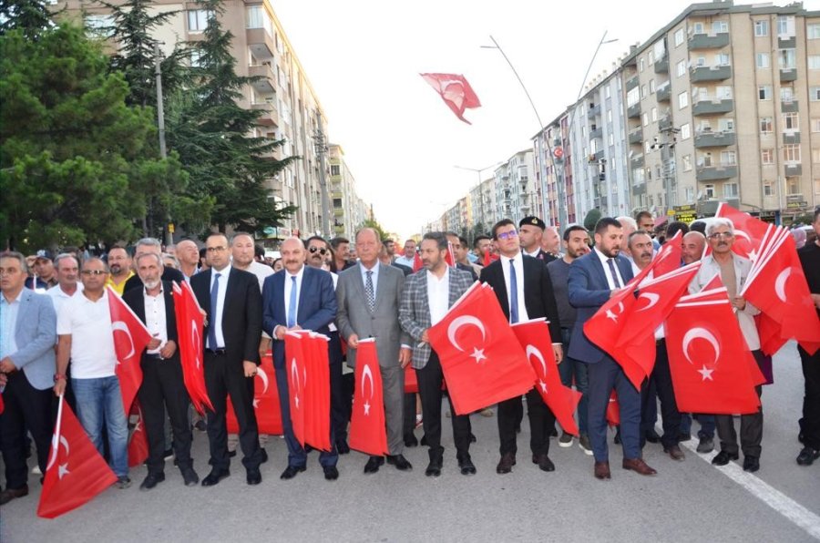 15 Temmuz Demokrasi Ve Milli Birlik Günü Ereğli’de Coşkuyla Kutlandı