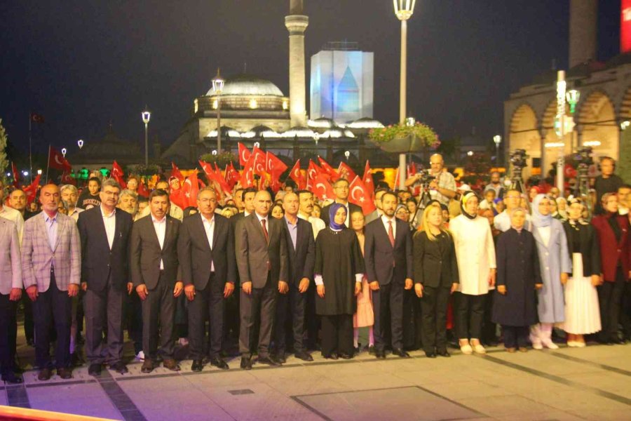 Konya’da 15 Temmuz Demokrasi Ve Milli Birlik Günü Etkinlikleri