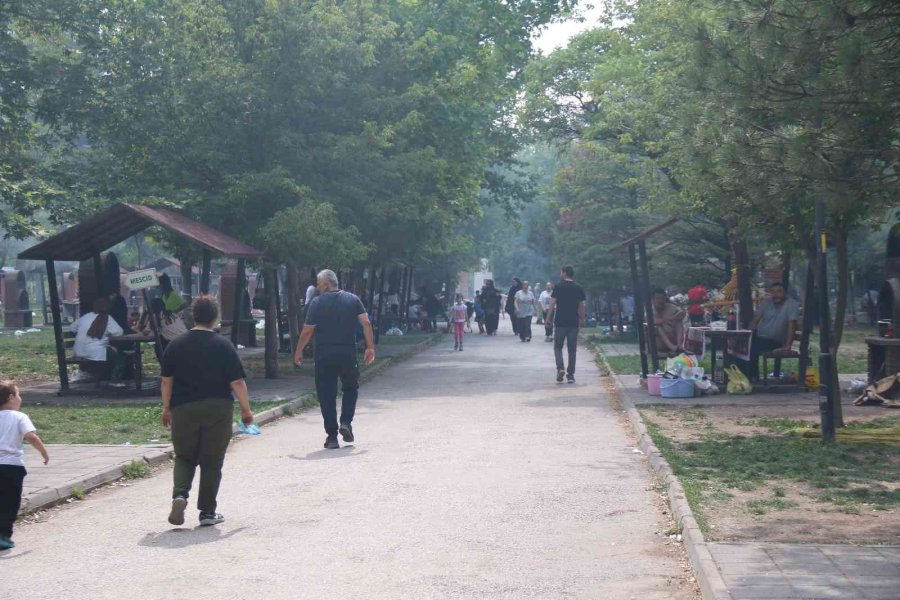 Tatilin Son Gününü Piknik Yaparak Değerlendirdiler