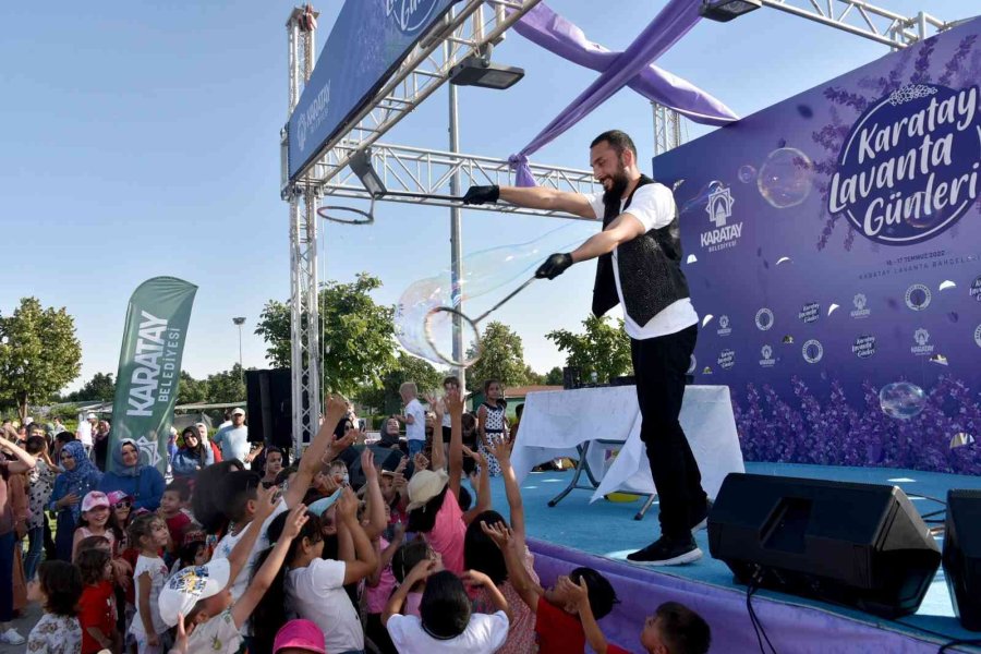 Karatay Lavanta Günleri Renkli Görüntülere Sahne Oldu