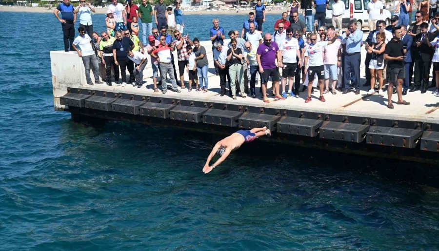 ’bayrağımız Kulaçlarla Kıbrıs’a Etkinliği Anamur’dan Start Aldı