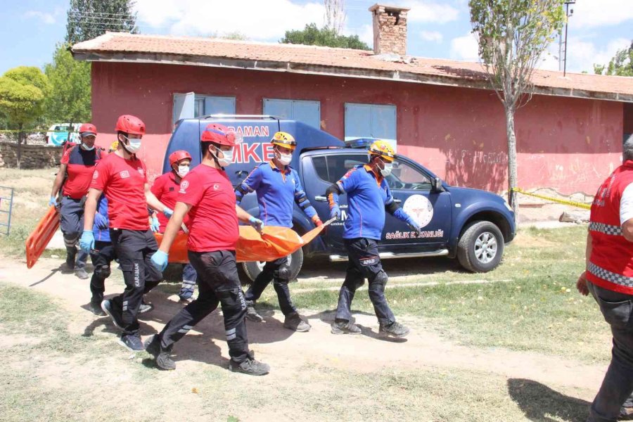 Karaman’da Düzenlenen Yerel Saha Tatbikatı Gerçeğini Aratmadı