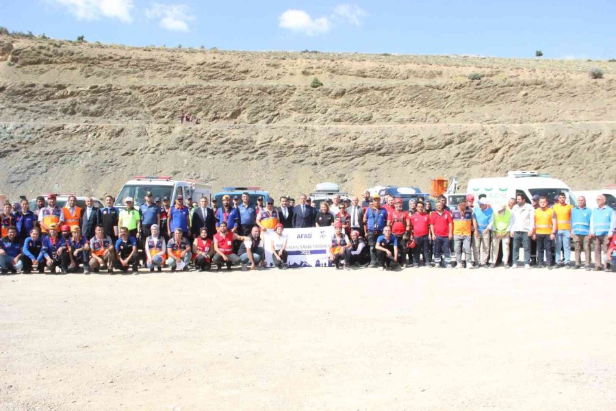 Karaman’da Düzenlenen Yerel Saha Tatbikatı Gerçeğini Aratmadı