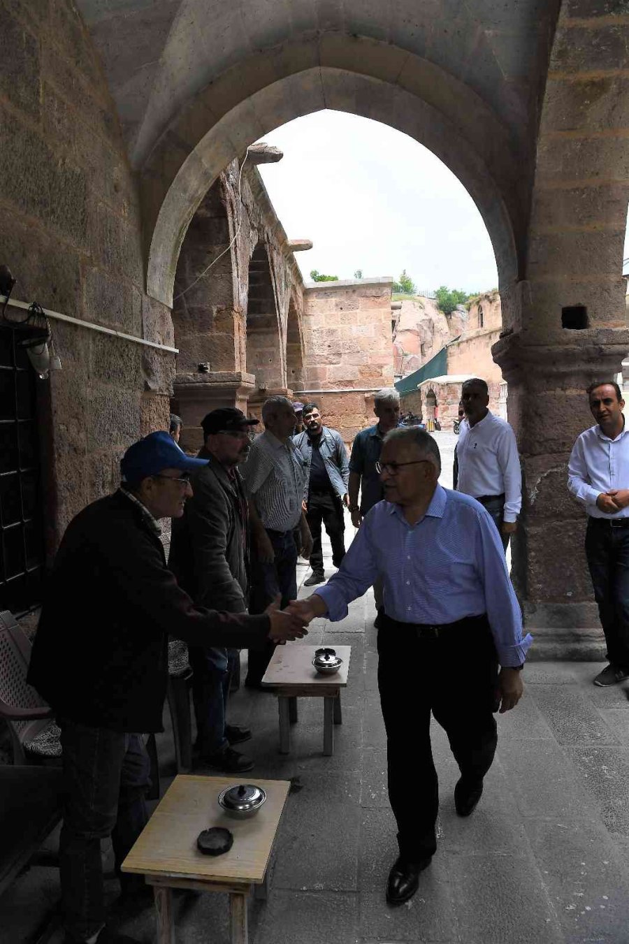 Valilik Ve Büyükşehir’den Tarihi İncesu Arasta Çarşısı’na Kayseri’ye Özgü Dokunuş