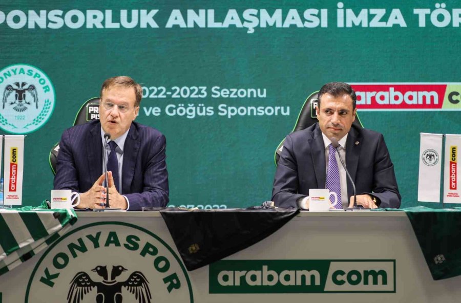 Konyaspor İsim Ve Forma Sponsoruyla Sözleşme İmzaladı