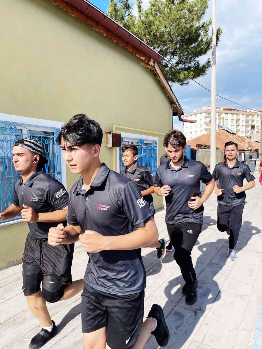 Parkur Konya Gençleri Hayallerine Kavuşturuyor