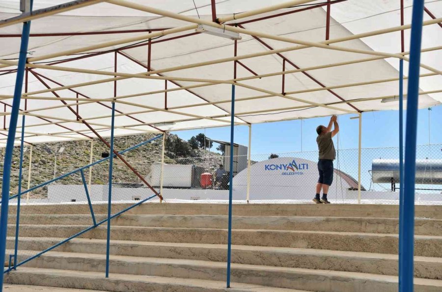 Feslikan, Yağlı Güreşe Hazırlanıyor