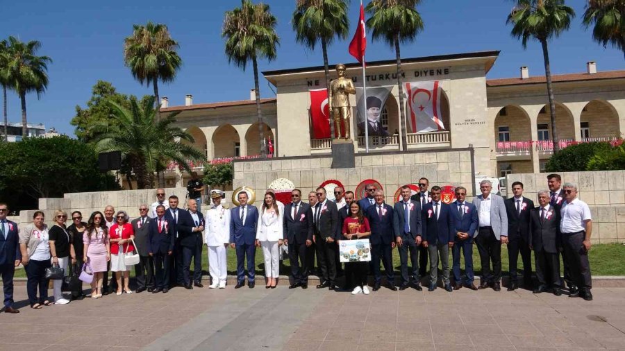 Kıbrıs Barış Harekatı’nın 48. Yıldönümü Mersin’de Törenle Kutlandı