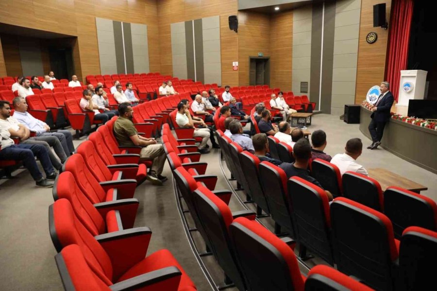 Melikgazi Belediyesi’nden Müteahhitlere Kentsel Dönüşüm Sunumu