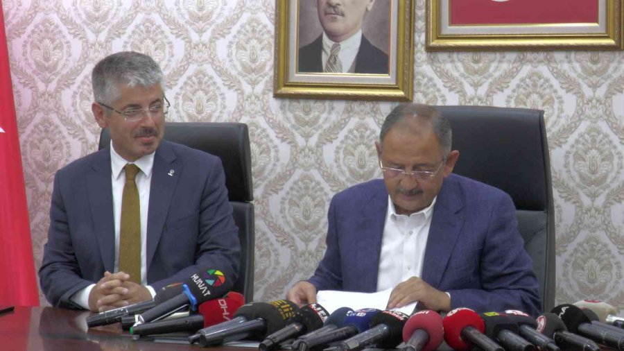 Mehmet Özhaseki: “kayseri’deki Projelerin Hepsinin Arkasında Cumhurbaşkanımız Var”