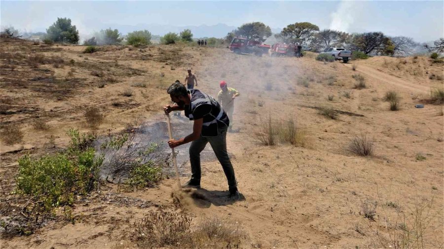 Antalya’da Çamlık Alandaki Yangın Kontrol Altına Alındı