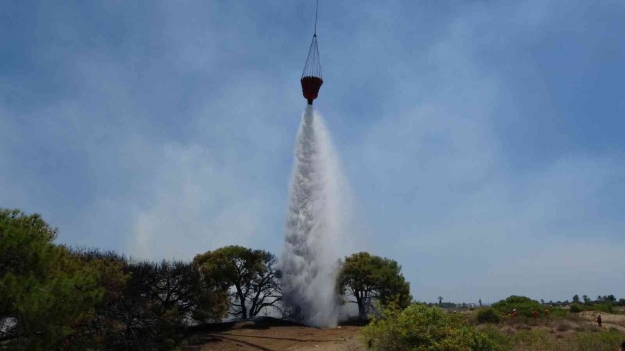 Antalya’da Çamlık Alandaki Yangın Kontrol Altına Alındı