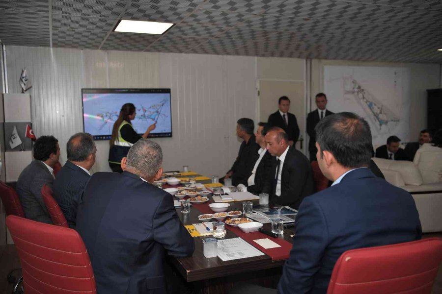 Bakan Kurum İle Başkan Büyükkılıç’tan Millet Bahçesi’nde İnceleme